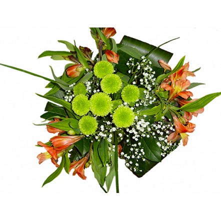Aranjament Alstroemeria si Santini