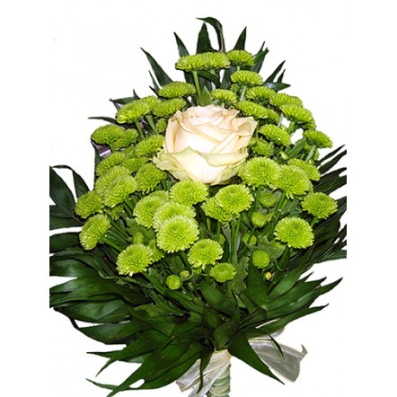 Buchet crizanteme santini